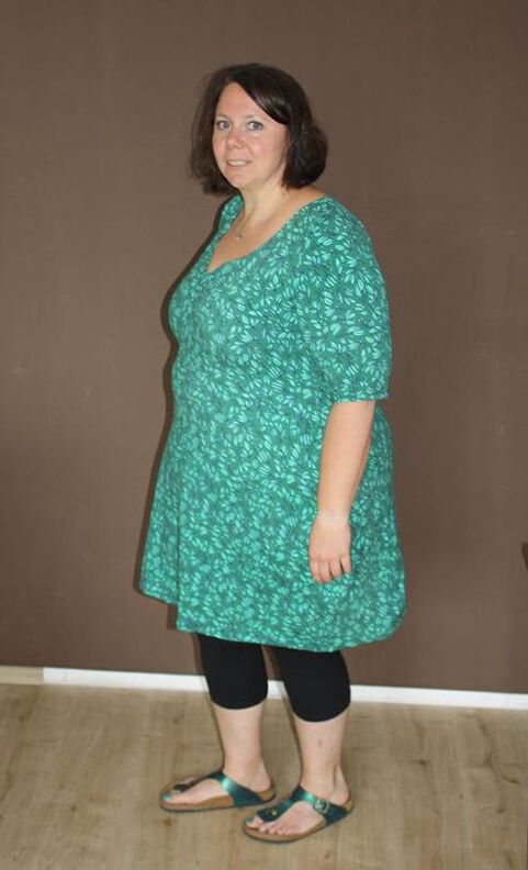 Basic Kleid, Shirt (46-60) VITORIA Damen Schnittmuster image number 6