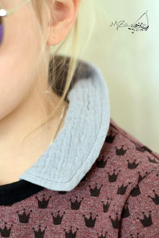 "Layering Sweater" midi - Pullover im Lagenlook Gr. 86-122 image number 4