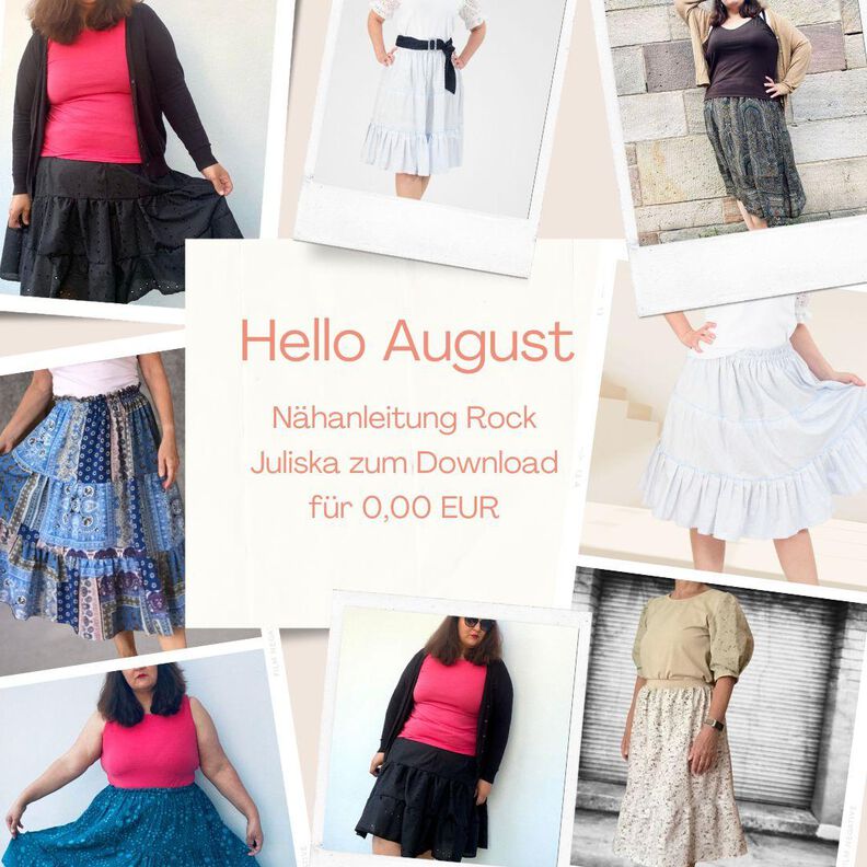 Schnittmuster Damen Rock Juliska Gr. 34-54 Naehanleitung image number 10