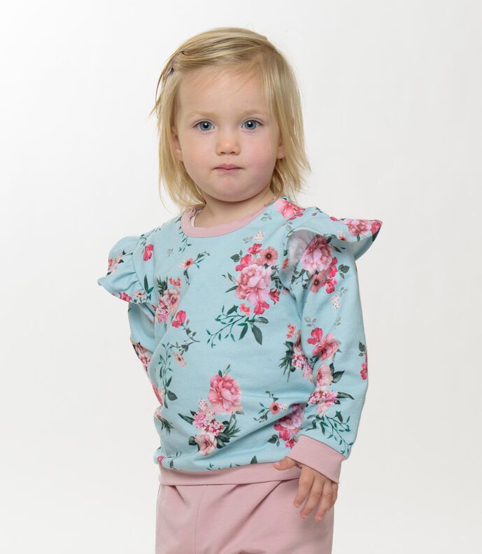 Schnittmuster Sophie Sweatshirt und Kleid mit Rüschen image number 3