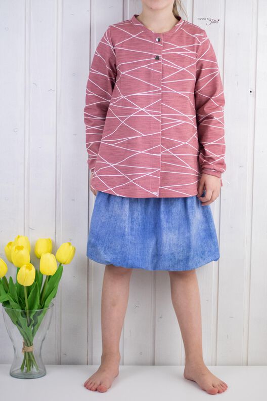 Girly Cardigan Gr. 86 - 164 inkl. BEAMER DATEI image number 10
