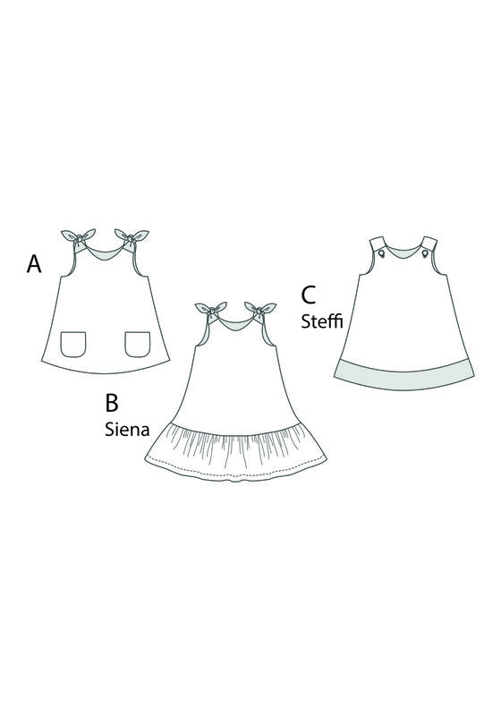 SIENA + STEFFI Mädchenkleid, Hängerchen, Baby Sommerkleid image number 10