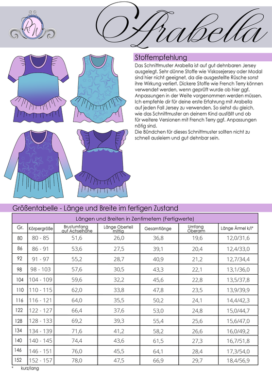 Arabella Gr. 80 bis 152 image number 2