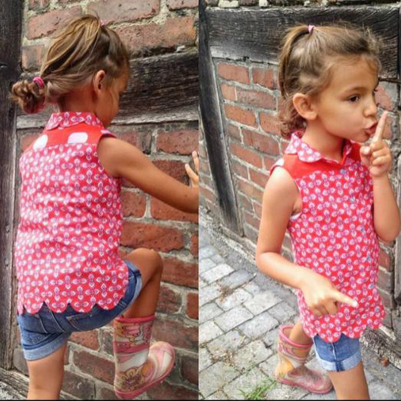 Venezia: verspielte Sommer - Hemdbluse Wellendesign ebook image number 1