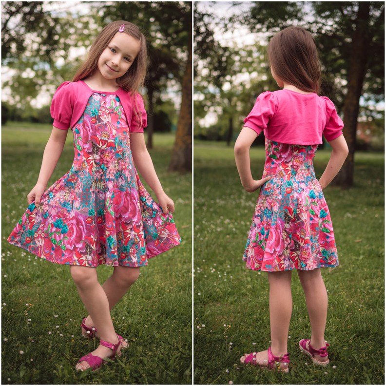 Brielle Gr. 92 bis 152 Shirt & Kleid im Lagenlook image number 7