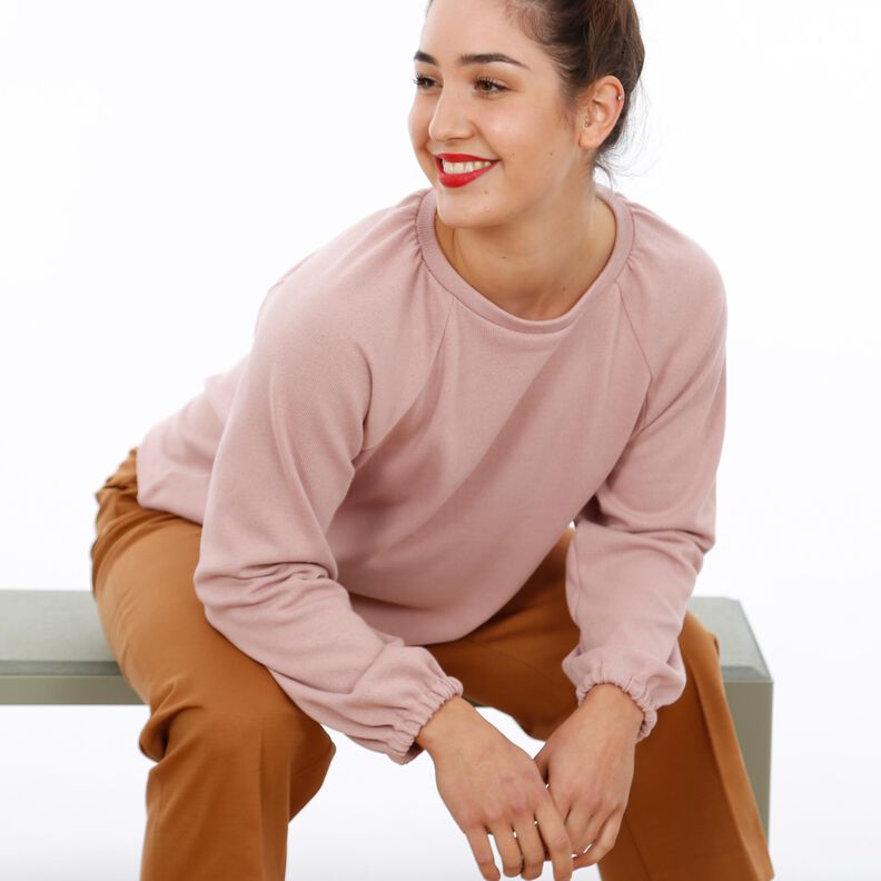 FRAU CAJA - Raglanpullover mit Blousonärmeln  XS-XXL image number 4
