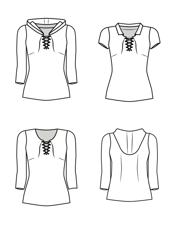 Petite PAULETTA- Shirt PDF-A4, A0 und BEAMER image number 9