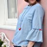 Bluse mit Rüsche (34-58) AREIA Damen Schnittmuster thumbnail number 8