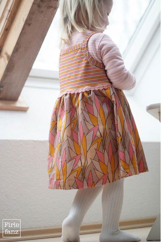 Löwenzahn Trägerkleid für Mädchen Gr. 44 – 116 image number 4