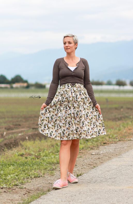 Vintage Skirt Damen - Gr. 32 - 54 image number 6