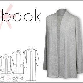 Ebook Damen Basic-Cardigan *mit A0-Datei + Video*