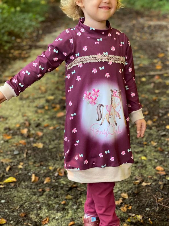 Hoodiekleid Fabiosi Gr. 62-152 image number 8