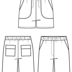 Kinder Shorts mit Taschen PANTAI &hearts; Gr. 92-164