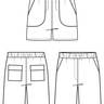 Kinder Shorts mit Taschen PANTAI ♥ Gr. 92-164 thumbnail number 2