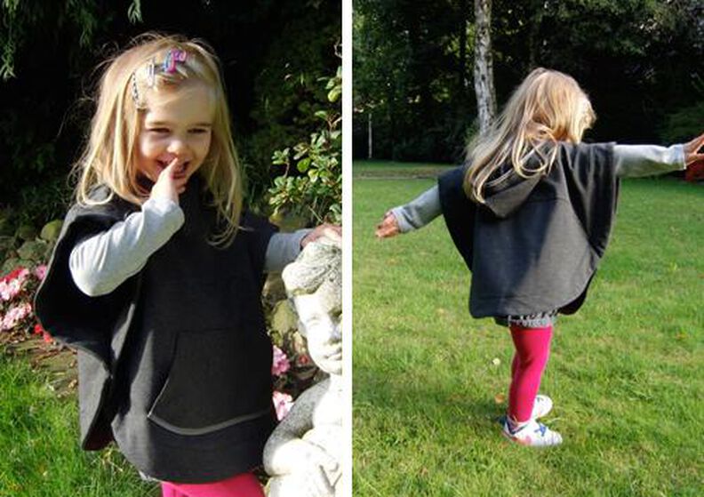 Cape/Poncho "LUNA", Gr. 110-152 image number 3