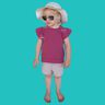 Kinder Shorts aus Jersey Kurze Hose PANAS ♥ Gr. 92-164 thumbnail number 2