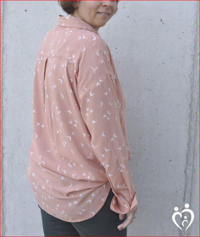 Ebook/Nähanleitung Boyfriend Bluse, Gr. 32-58 image number 5