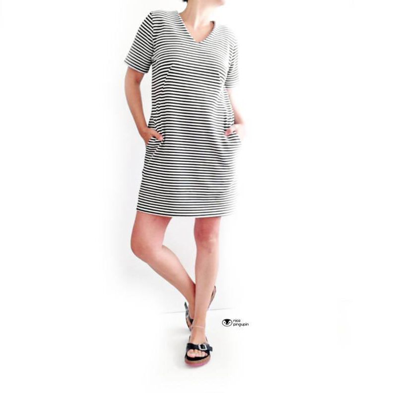 Cofort Fit Kleid "IBA" Nähanleitung Gr. 42–54 image number 3