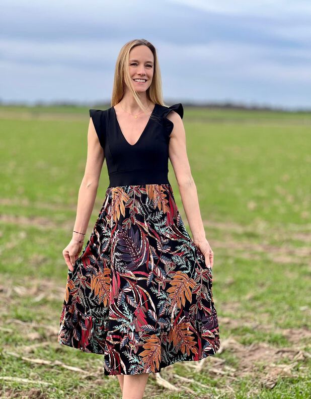 KLEID - * Look at MEE * - GR.32-56 - für dehnbare Stoffe image number 6