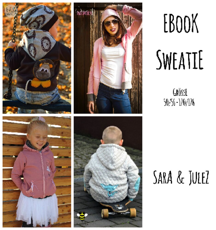 Ebook Sweatjacke Sweatie Gr. 50/56 bis 170/176 image number 2
