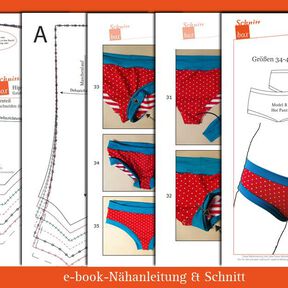 Nähanleitung und Schnittmuster 'Panty Valence'