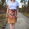 *Ladies Basic Skirt* Basic Rock, gerader und runder Saum thumbnail number 4