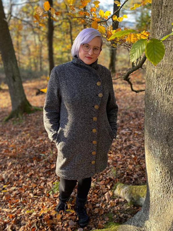 NATALJA Mantel oder Jacke Gr. 34-54 PDF-Schnitt A4, A0 image number 4