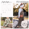 #WideLegRomper Gr. 62-140 inkl. A4/ A1/ Beamerdatei thumbnail number 1