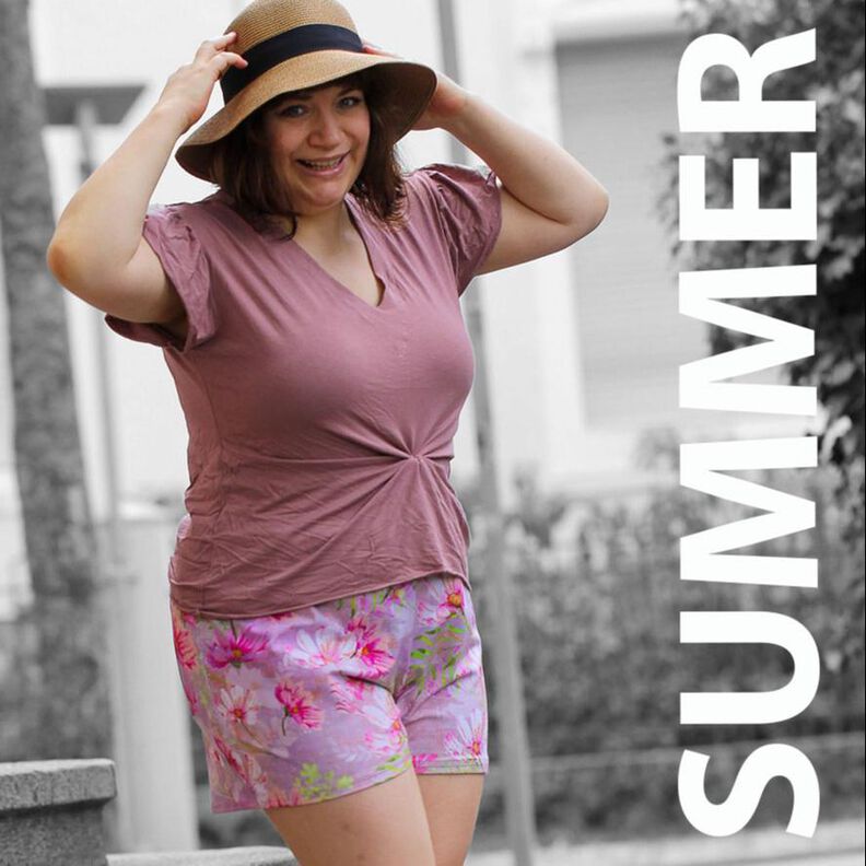Shorts Summer,  Schnittmuster Gr. 34-50 image number 1