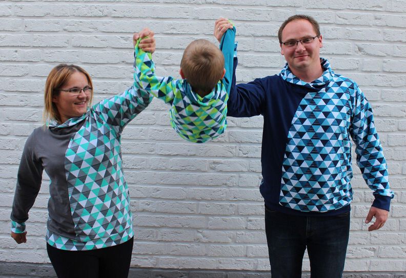 FAMILY HOODIE Kinder Damen Herren alle Größen image number 5