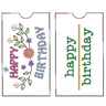 Stickdatei Schokohülle Geburtstag happy birthday thumbnail number 7