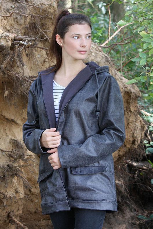 Jacke mit Reißverschluss "Marike", Schnittmuster Gr. 158-46 image number 9