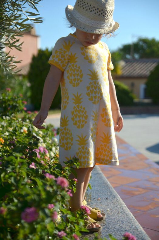 Raglankleid und Tunika 56-164 mit optionaler Knopfleiste image number 4