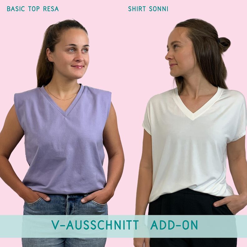 3 Sommershirts - Basic Schnittmuster image number 8