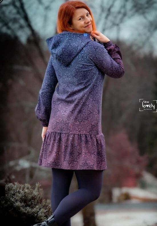 *Ladies Raglan Dress* Raglankleid Hoodiekleid  image number 3