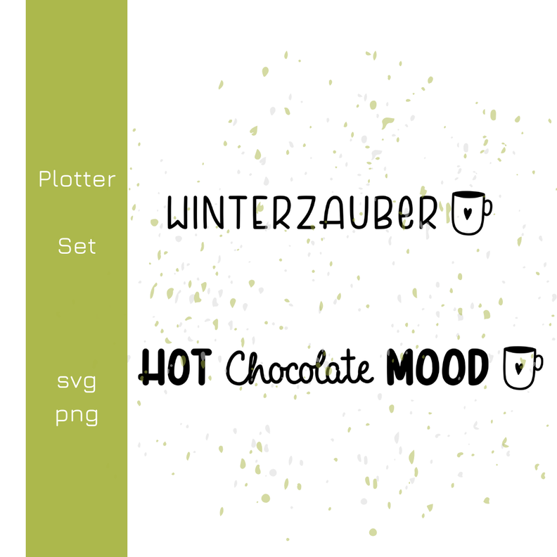 Winterzauber + Hot chocolate mood Plotterdatei | DIY Hunger image number 4