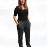 Mira Sweathose lang oder 7/8 mit Bündchen Gr. 34–50 A4+A0 thumbnail number 5