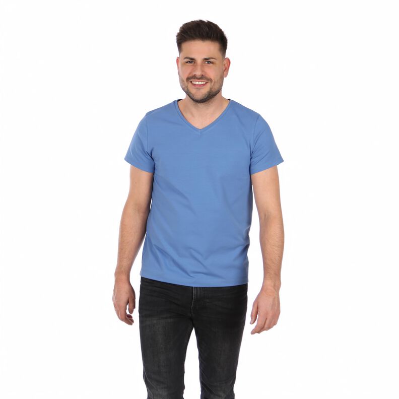  HERR ERIK - Shirt mit V-Ausschnitt  XS-XXL image number 6