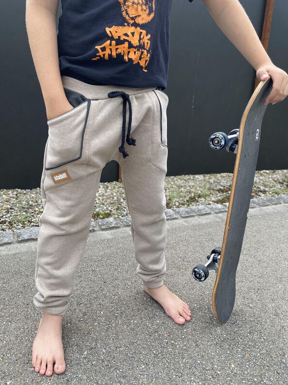 lovely baggy pants 50-164 Kombi Hose Shorts Biesen Schleife image number 3