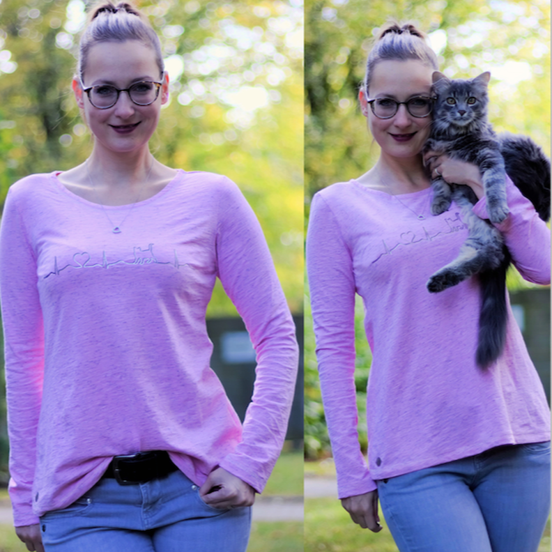 Lucia Basic Longsleeve: d. Serie: "ohne Gedöns": ebook 34-54 image number 1