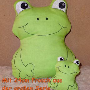 Frosch ITH 6cm bis 13cm Stickdatei 