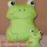 Frosch ITH 6cm bis 13cm Stickdatei  thumbnail number 2