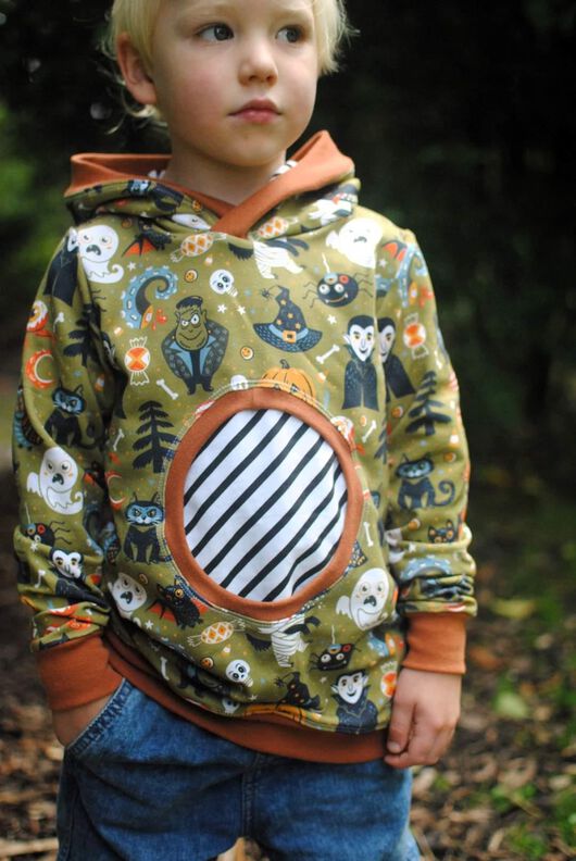 E-Book Bullaugentaschenhoodie Größen 104 - 140 image number 5