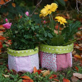 Utensilo Korb K&ouml;rbchen n&auml;hen mit 6-eckigem Boden