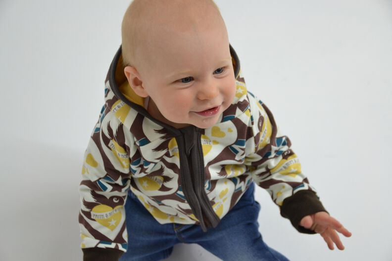 Baby-Kapuzenjacke / Nähanleitung und Schnittmuster image number 2