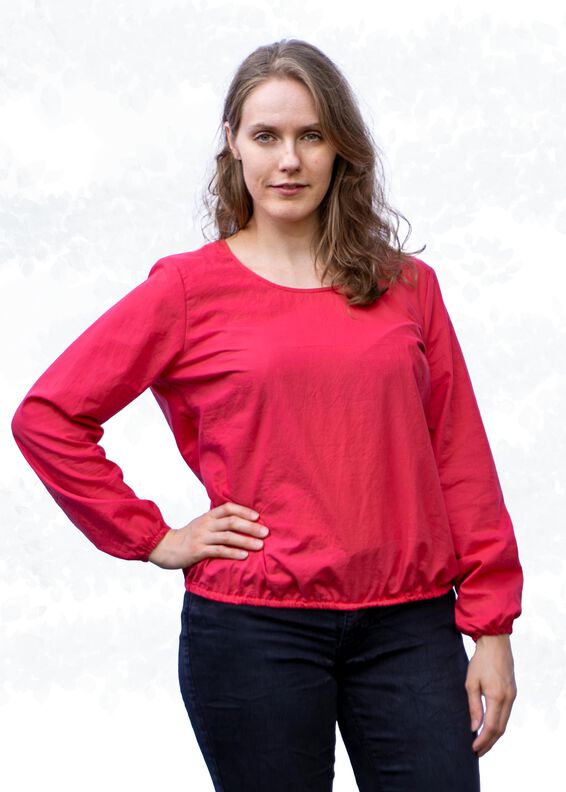 Becky – Bluse mit 4 Ärmellängen und Passe BU 80-116, A4+A0 image number 2
