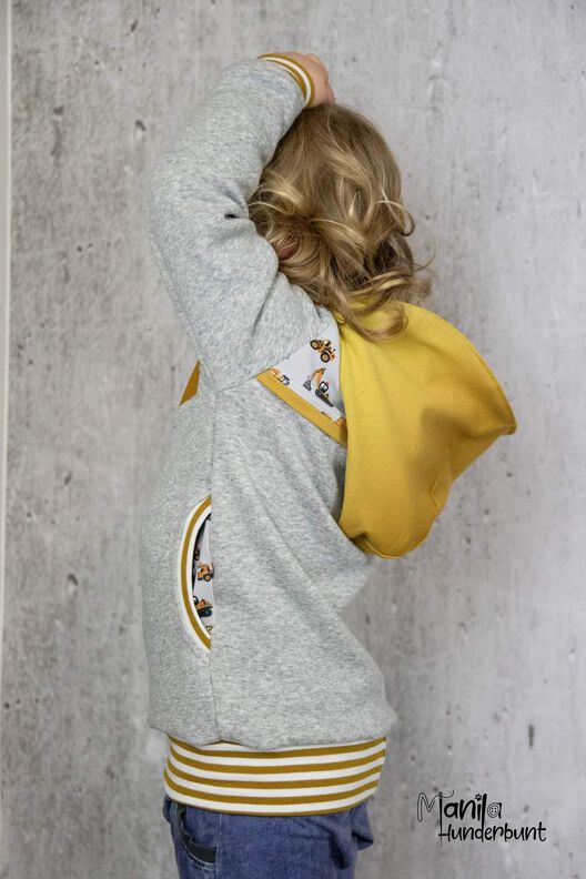 E-Book Hoodie Asymmetrie Gr. 104 - 140 image number 5