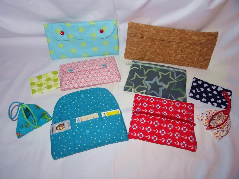Set 4 schnelle Taschen im Sparset aus nur einem Stoffstück image number 5