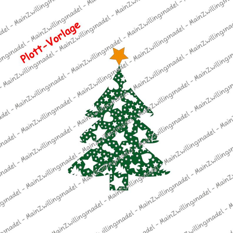 Main Tannenbaum  Plottvorlage image number 1