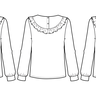 Kinder Bluse mit Rüschen oder Biesen SENI ♥ Gr. 92-164 thumbnail number 7